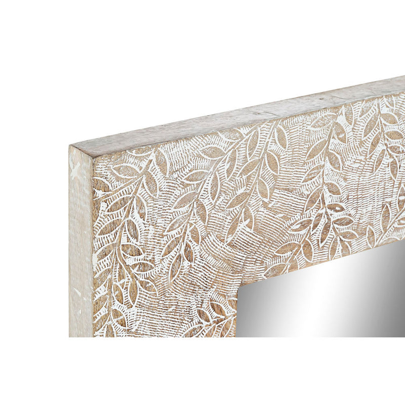 Specchio da parete DKD Home Decor Legno di mango Specchio (76.5 x 3 x 122 cm) - zannishop