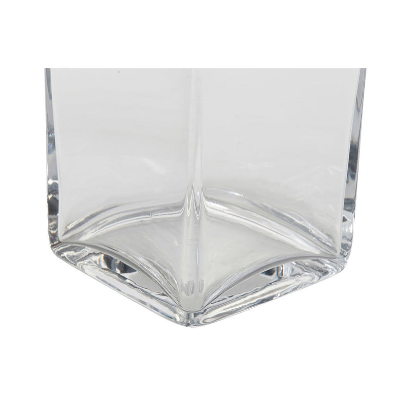 DKD Home Vase Decor Transparent Glass (10,5 x 10,5 x 50,5 cm) (Ø 10,5 cm)