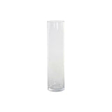 DKD Home Vase Decor Transparent Glass (10 x 10 x 40 cm)