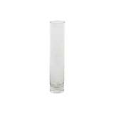 DKD Home Vase Decor Transparent Glass (5 x 5 x 25 cm)