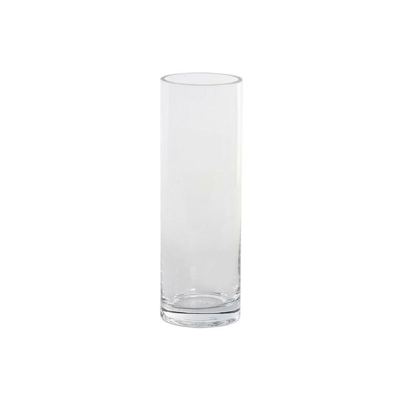 DKD Home Vase Decor Transparent Glass (8 cm) (8 x 8 x 24 cm)