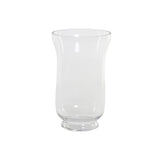 DKD Vase Home Vase Transparent Glass Decor (15 cm) (14,5 x 14,5 x 24 cm)