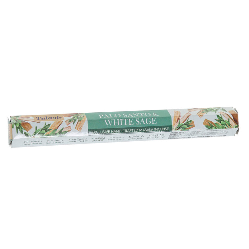 Incienso DKD Home Decor Palo Santo & White Sage Verde Sándalo (15 pcs)