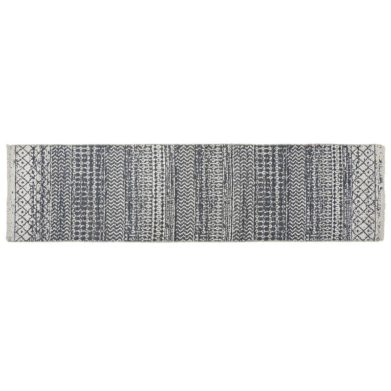 Tappeto DKD Home Decor Bianco Grigio Poliestere Cotone (60 x 240 x 1 cm) - zannishop