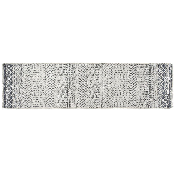 Tappeto DKD Home Decor Bianco Grigio Poliestere Cotone (60 x 240 x 1 cm) - zannishop