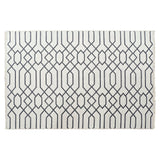 Tappeto DKD Home Decor Bianco Grigio Poliestere Cotone (200 x 290 x 1 cm) - zannishop