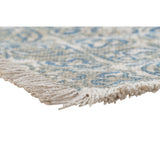 Tappeto DKD Home Decor Azzurro Beige Cotone Piastrella (160 x 230 x 1 cm) - zannishop