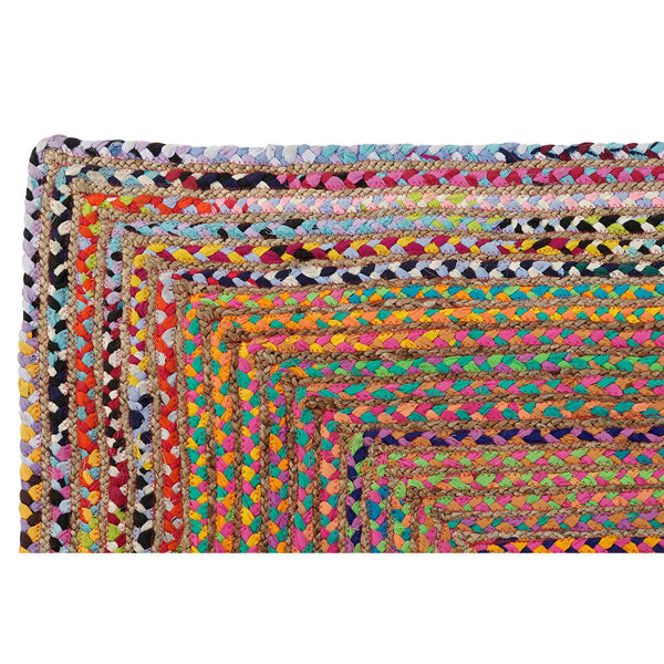 Tappeto DKD Home Decor Marrone Multicolore Iuta Cotone (200 x 290 x 1 cm) - zannishop