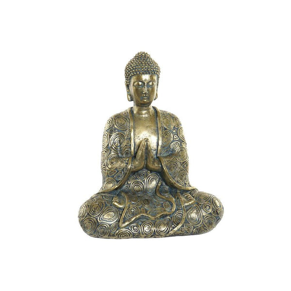 Statua Decorativa DKD Home Decor Buda Resina (20 x 12 x 24.3 cm) - zannishop