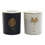 DKD Home Candle Tropical Colonial Decor (9 x 9 x 10 cm) (2 pc)