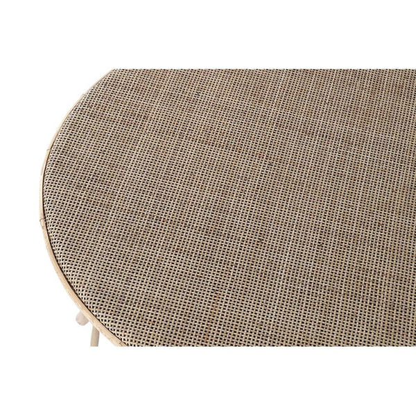 Tavolo aggiuntivo DKD Home Decor Marrone Rattan (61 x 61 x 50 cm)