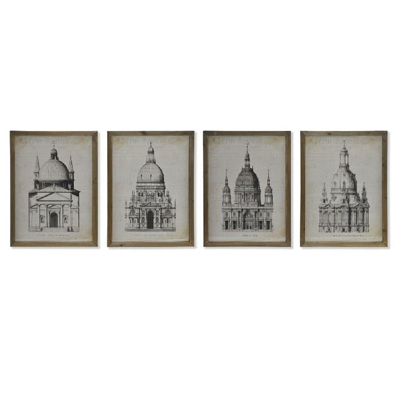 Image DKD Home Decor (52,5 x 2 x 72,5 cm) (4 pc)