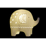 Lampada da tavolo DKD Home Decor Elefant Porțelan Bianco LED 220 V 25W (22 x 12 x 19 cm) - zannishop