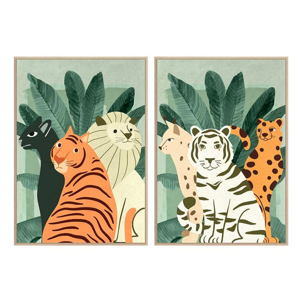 Image DKD Home Decor (2 PCS) (83 x 4,5 x 123 cm)