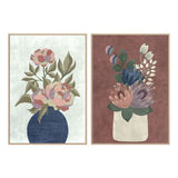 DKD Home Decor Vase Picture (2 PCS) (53 x 4,3 x 73 cm)