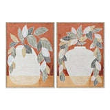 Quadro DKD Home Decor Vaso (2 pcs) (52 x 2.7 x 72 cm)