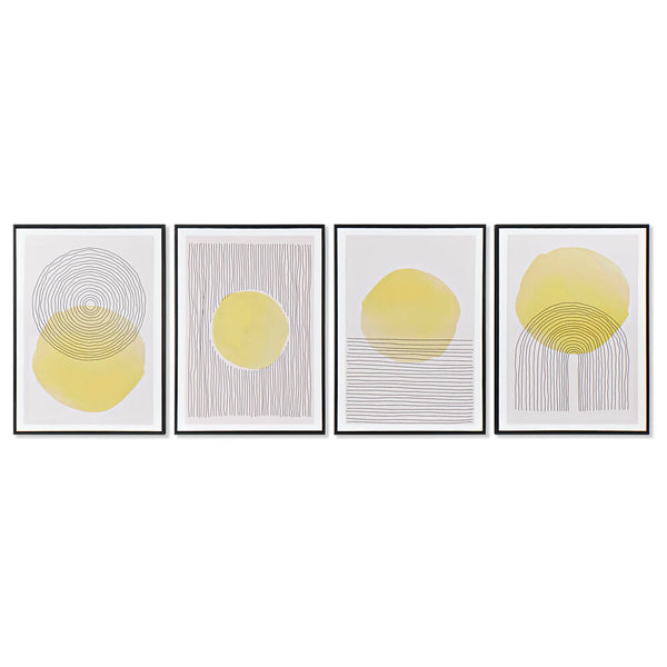 DKD Home Decor Bild (4 PCs) (50 x 3 x 70 cm)