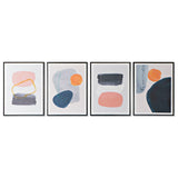 DKD Home Decor Image abstraite (45 x 2,5 x 60 cm) (4 pc)