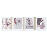 DKD Home Decor Image abstraite (40 x 2,5 x 50 cm) (4 pcs)