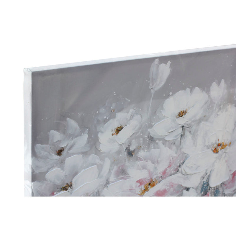 Quadro DKD Home Decor Pino Fiori Tela (2 pcs) (140 x 2.8 x 70 cm) - zannishop