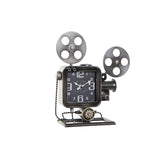 DKD Home Table Watch Decor Black Iron Glass (31,5 x 10 x 35 cm)