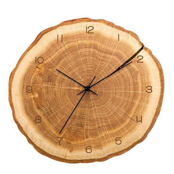 Wanduhr DKD Home Decor Holz Holz MDF (35,5 x 4 x 35 cm)