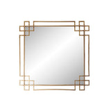 Miroir mural DKD DÉCOR HOME GOLDEN GLASK FER (60 x 2 x 60 cm)