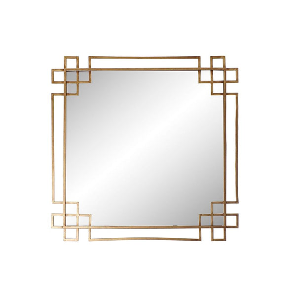 Miroir mural DKD DÉCOR HOME GOLDEN GLASK FER (60 x 2 x 60 cm)