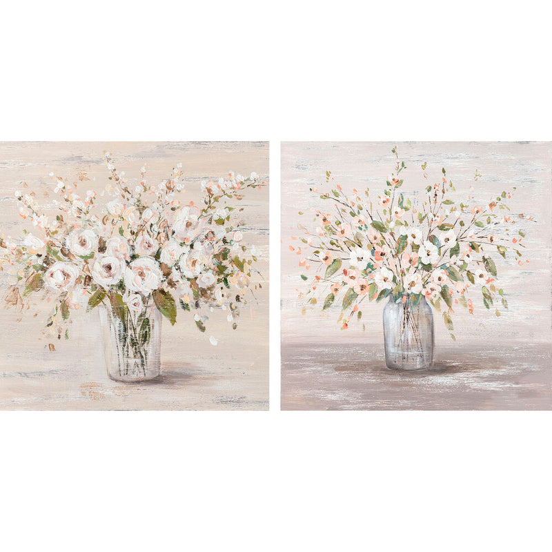 DKD Home Decor Vase Picture (90 x 2,4 x 90 cm) (2 pc)