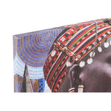 Afrikanische DKD -Wohnkulturbild (30 x 1,8 x 40 cm) (4 Stcs)