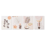 Quadro DKD Home Decor Fiori (30 x 1.8 x 40 cm) (4 pcs) - zannishop