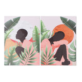 Afrikanische DKD -Wohnkulturbild (50 x 1,8 x 70 cm) (2 PCs)