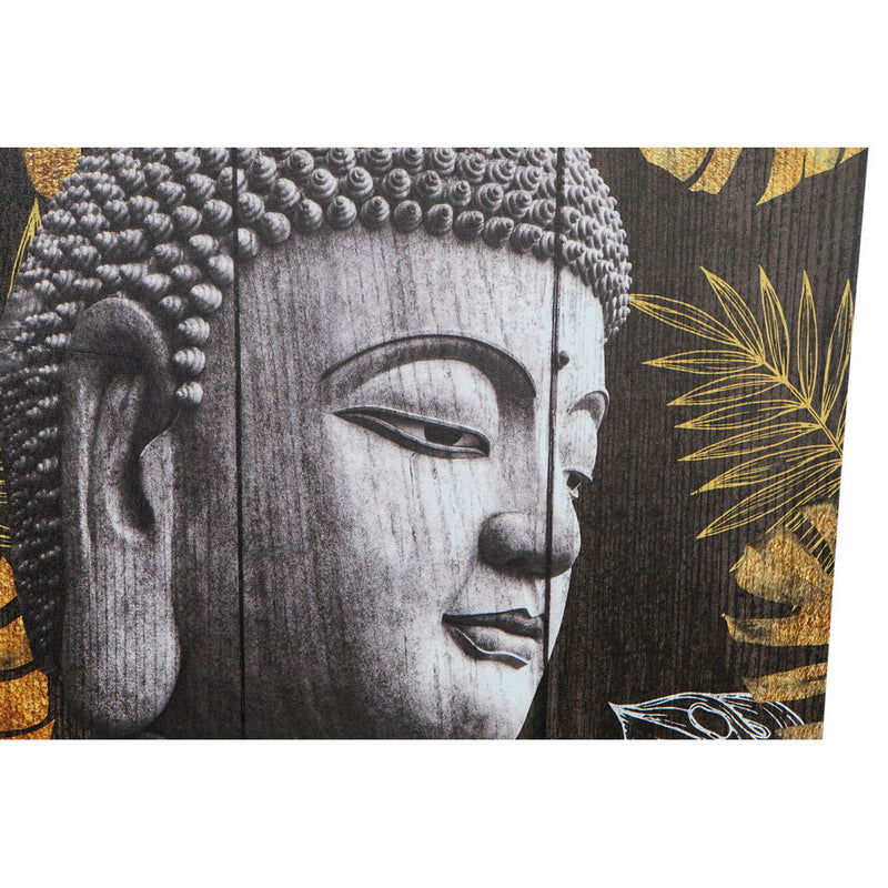 DKD Home Decor Buda Bild (60 x 2,3 x 90 cm) (2 PCs)