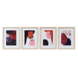 DKD Home Decor abstraktes Bild (35 x 2,5 x 45 cm) (4 PCs)