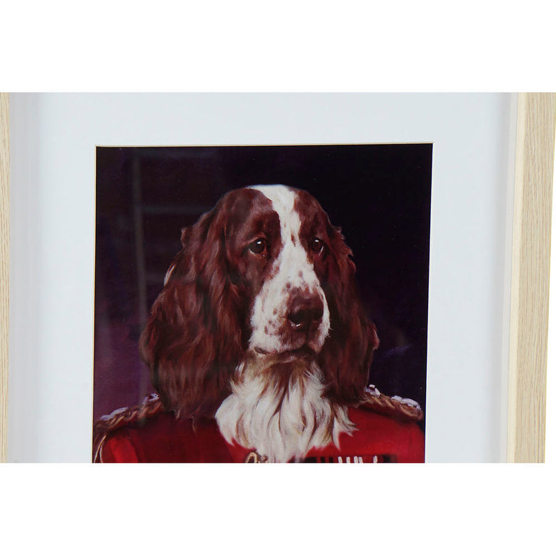 DKD Home Decor Dog Picture (35 x 2,5 x 45 cm) (4 pcs)