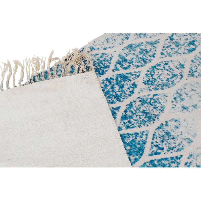 Tappeto DKD Home Decor Azzurro Cotone Chenille (60 x 240 x 1 cm) - zannishop