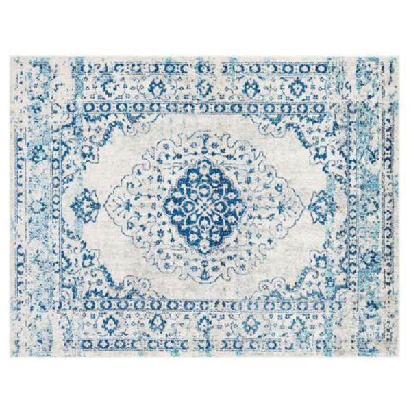 Tappeto DKD Home Decor Azzurro Cotone Chenille (120 x 180 x 1 cm) - zannishop