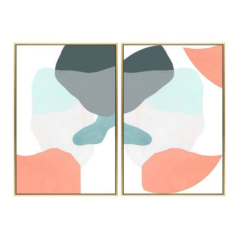 Painting DKD Home Decor Abstract (53 x 3.5 x 73 cm) (2 pcs) - zannishop