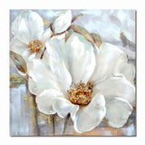 DKD Home Decor Flower Picture (80 x 3 x 80 cm) (2 pc)