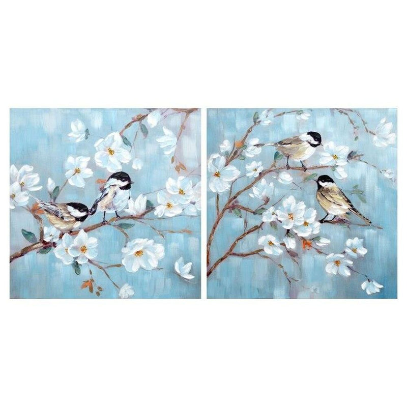 DKD Home Decor Bild (80 x 3 x 80 cm) (2 PCs)