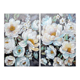 DKD Home Decor Blumenbild (80 x 3 x 120 cm) (2 PCs)