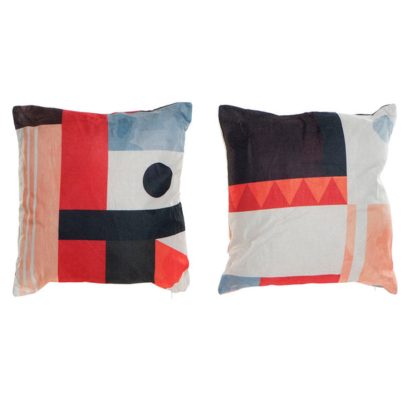 Cuscino DKD Home Decor Multicolore Poliestere (2 pcs) (45 x 10 x 45 cm) - zannishop