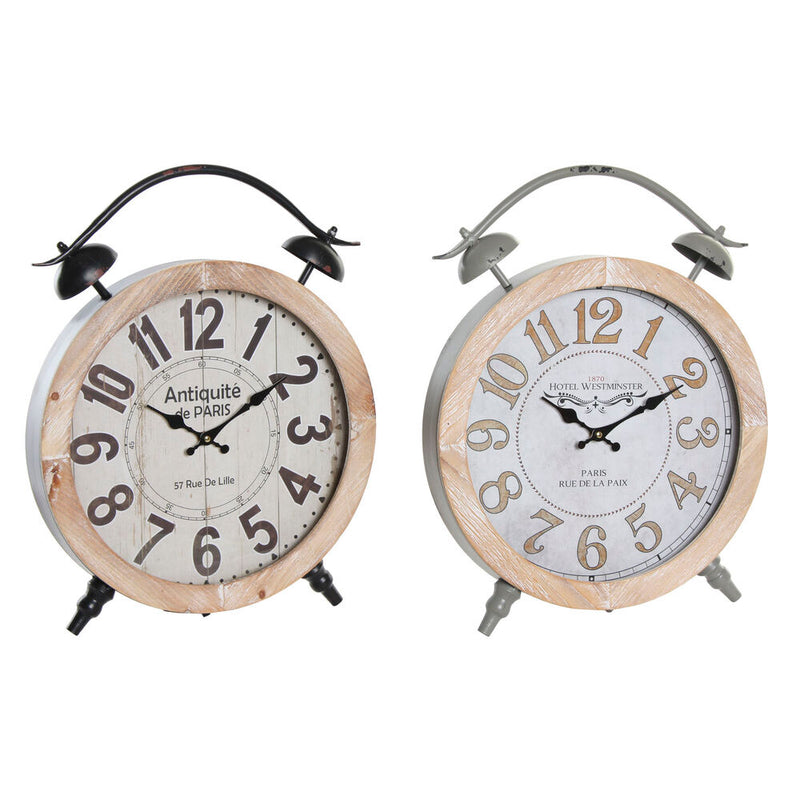 DKD Home Table Watch Decor Eisenholz MDF (41 x 6,5 x 52,5 cm) (2 PCs)