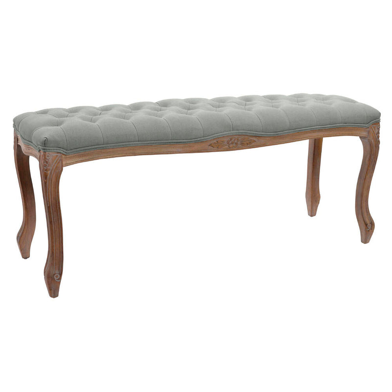 DKD Home Decor Bench Grau (110 x 37 x 48 cm)