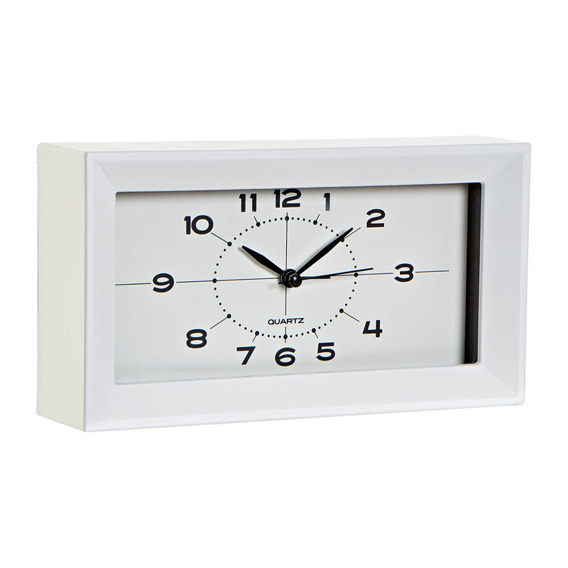 DKD Home Decor Table Watch PVC Black White (20 x 5,5 x 11 cm) (2 pc)