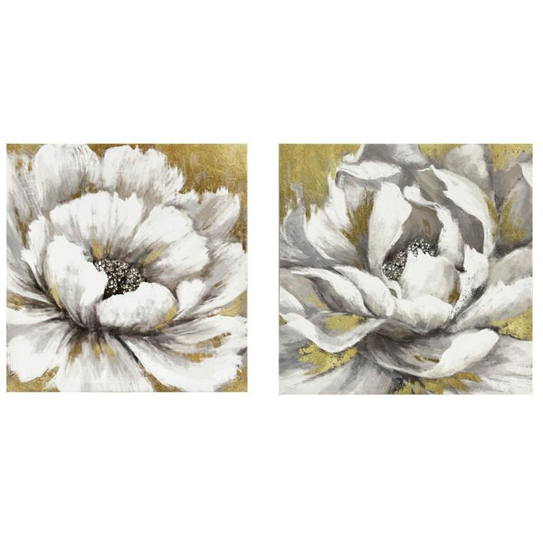 DKD Home Decor Bild (2 PCs) (40 x 2 x 40 cm)