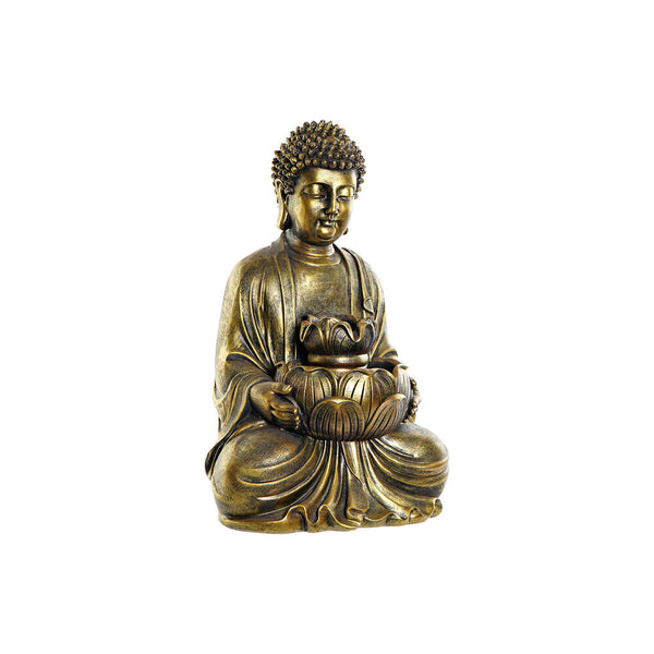 Fuente de Jardín DKD Home Decor Buda Resina Oriental (30 x 30 x 46 cm)