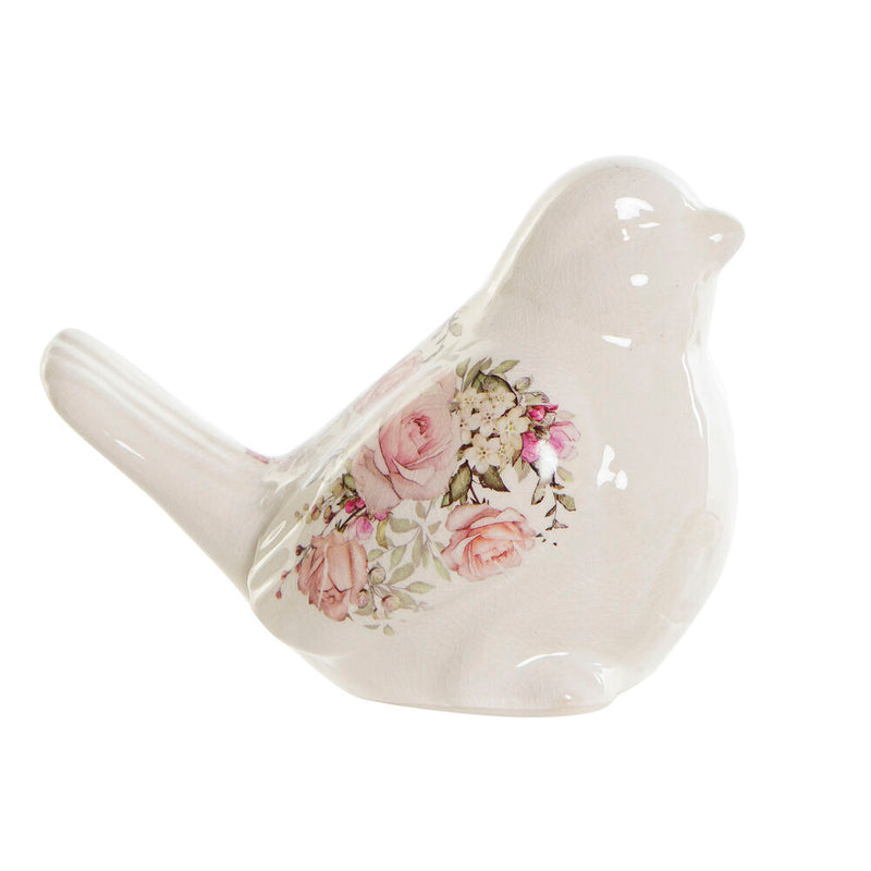 Decorative Figure DKD Home Decor Flowers China crockery (19 x 11 x 14 cm)