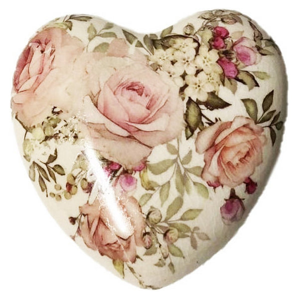 Statua Decorativa DKD Home Decor Fiori servizio di piatti (11 x 11 x 4 cm) - zannishop