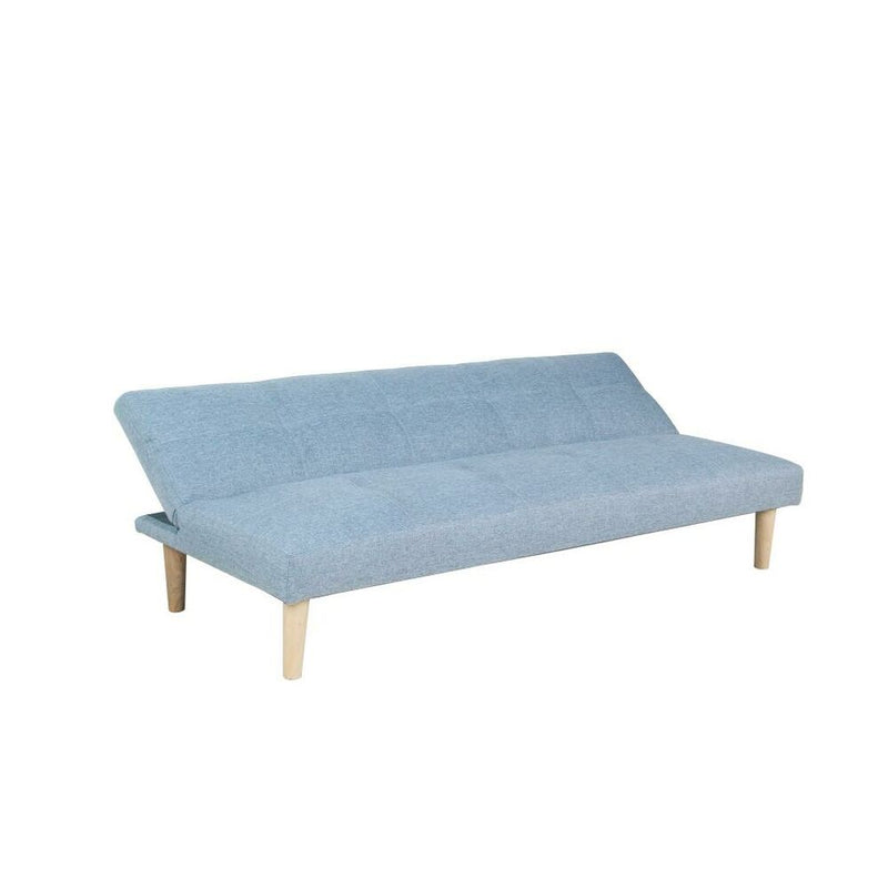 DKD Home Sofa Home Decor Turquoise Polyester Baumbaumkaugum (180 x 68 x 66 cm)